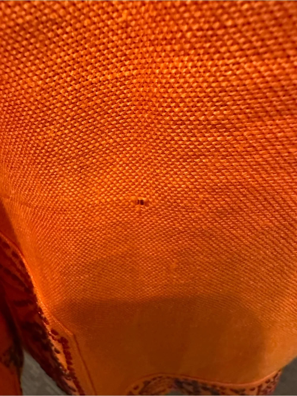 Tory Burch Orange Embellished Women’s Top